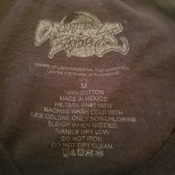 Boys GOHAN Dragon Ball Z Fighterz Graphic T-Shirt Black Size Medium - Picture 3 of 4